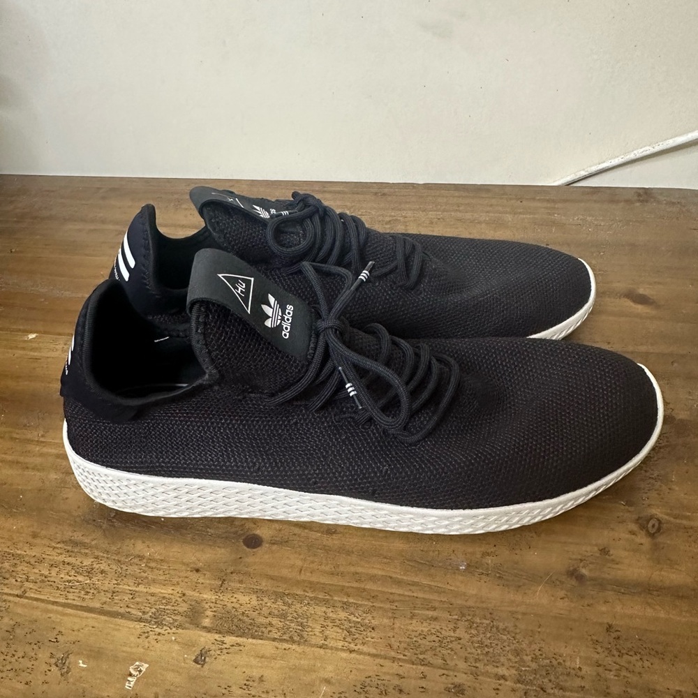 Adidas Pharrell Black Athletic Shoes